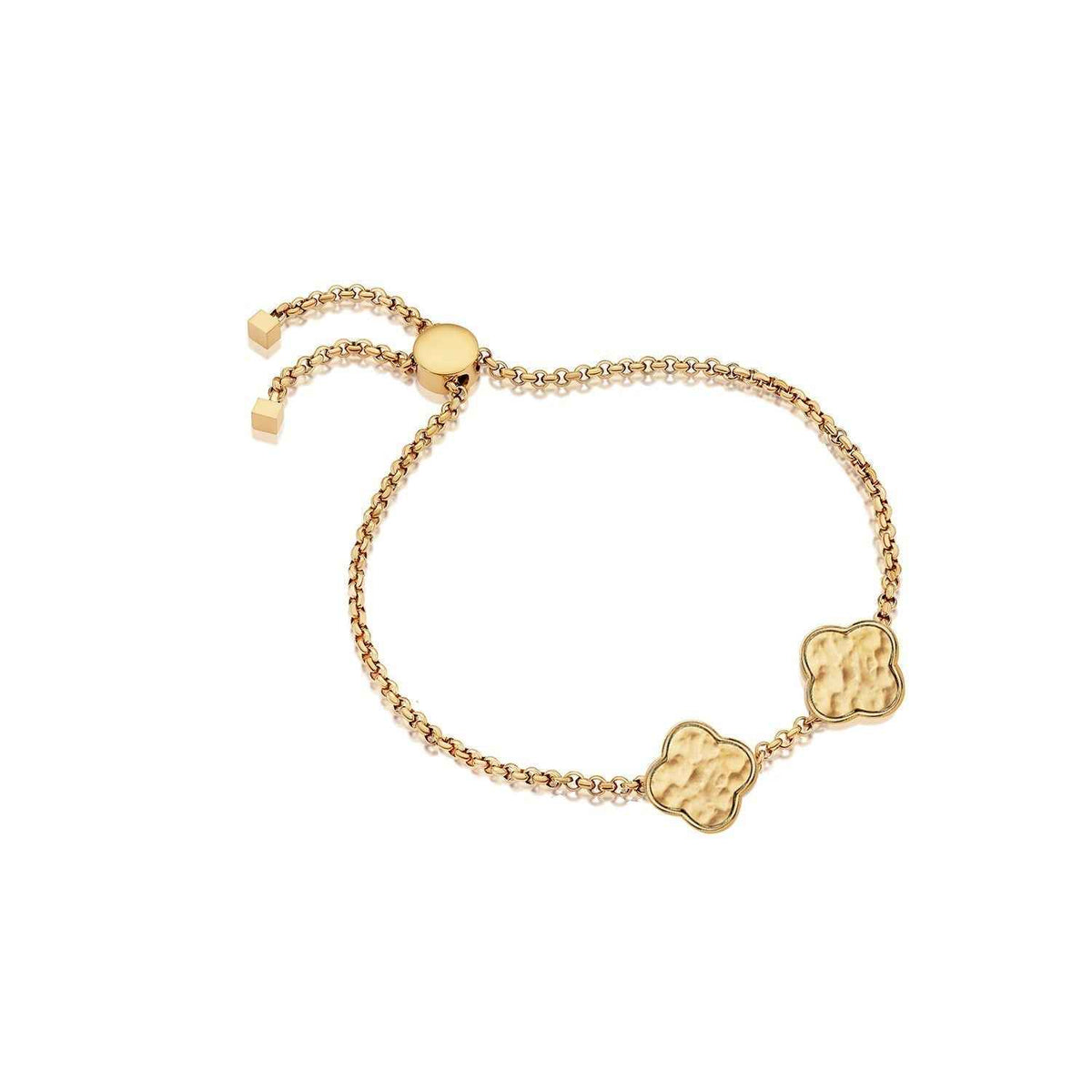 Custom Clover Name Bracelet - CustomLove