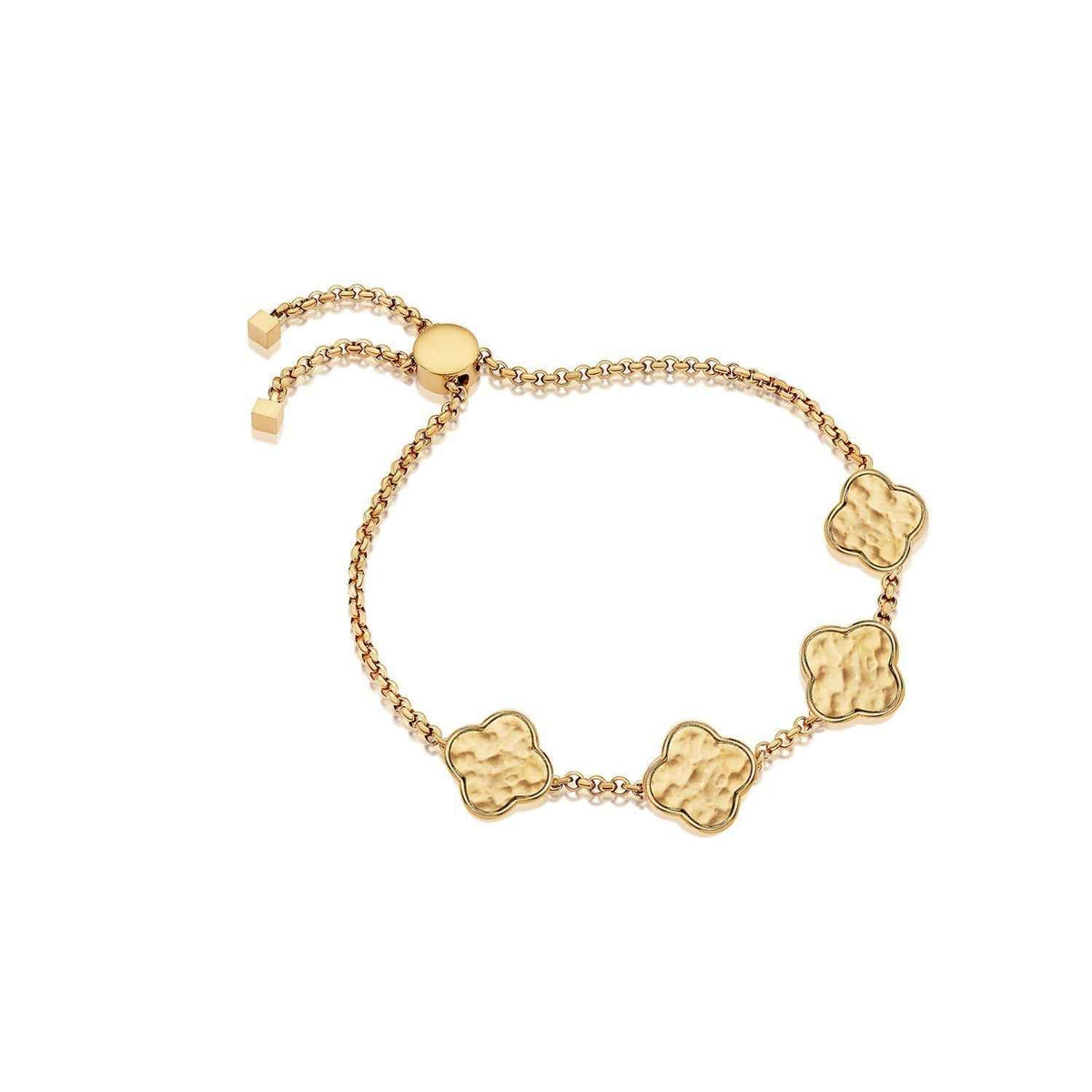 Custom Clover Name Bracelet - CustomLove