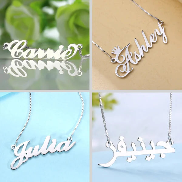 Personalized Stylish Name Necklace-CustomLove