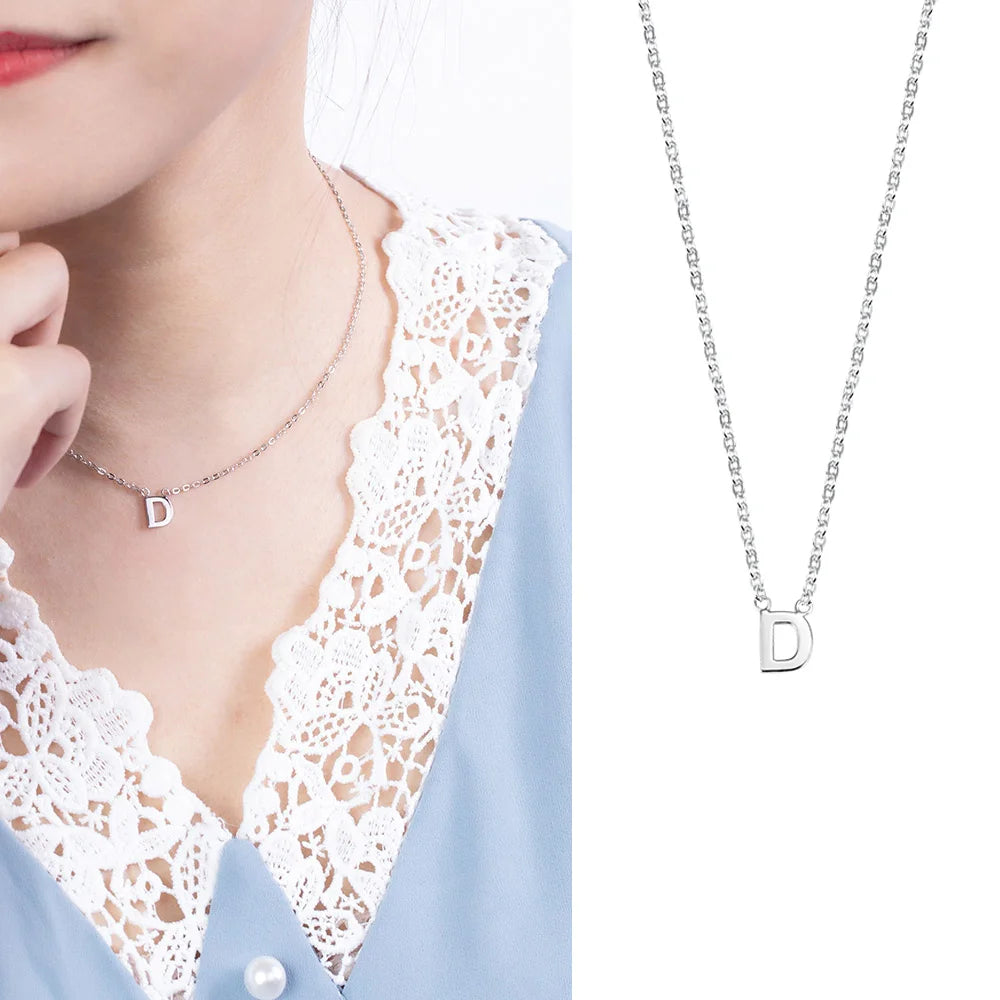 User-defined Initial Necklace-CustomLove