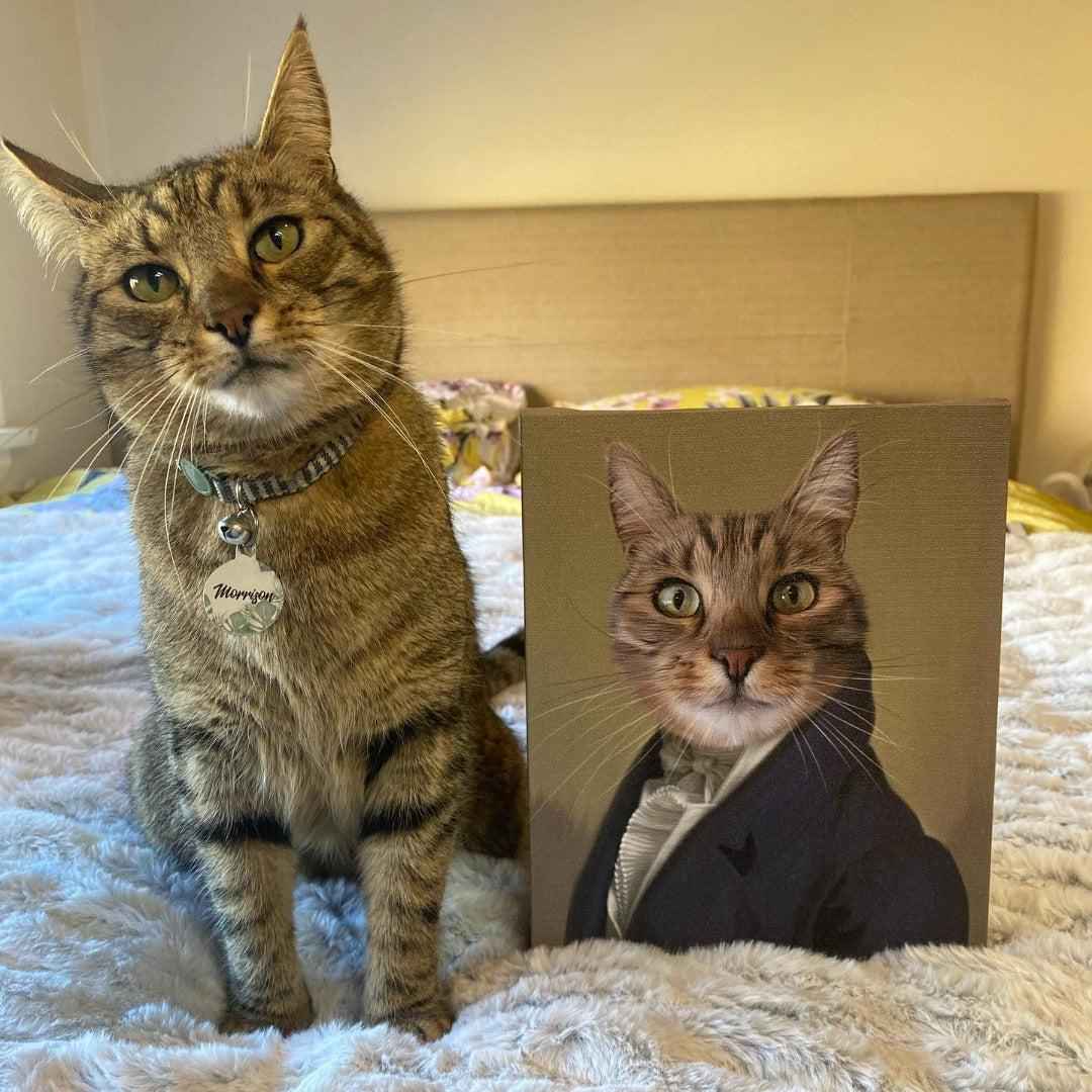 The Ambassador - Custom Pet Canvas - CustomLove