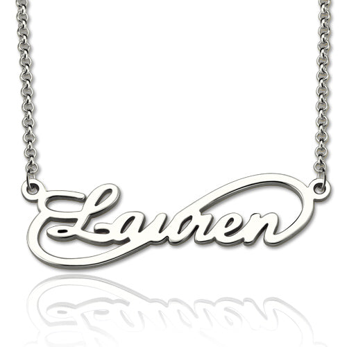 Unique Infinity Style Name Necklace-CustomLove