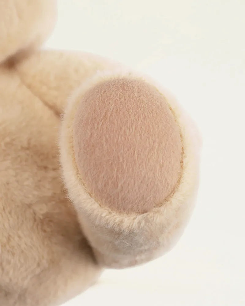 CustomLove Pink Furry Dino Bear Handmade Jointed Teddy Bear Gift-CustomLove