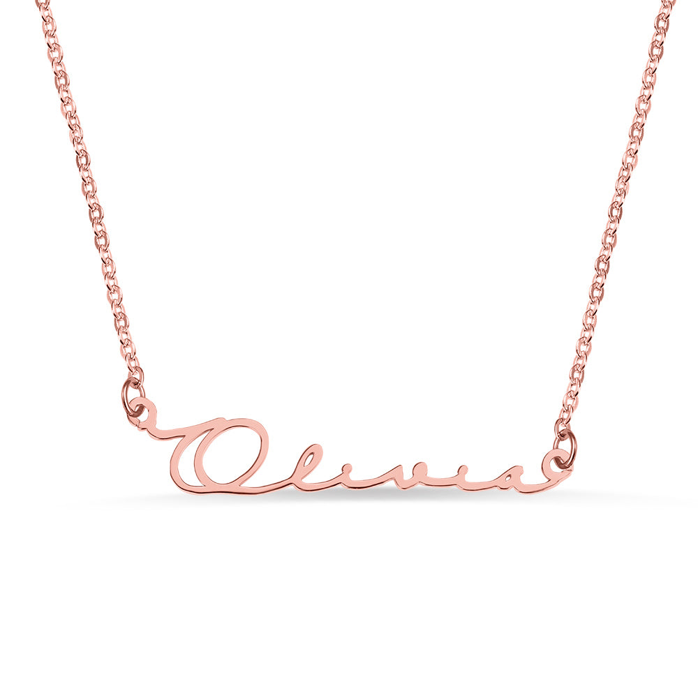 Personalized Minimalist Name Necklace-CustomLove