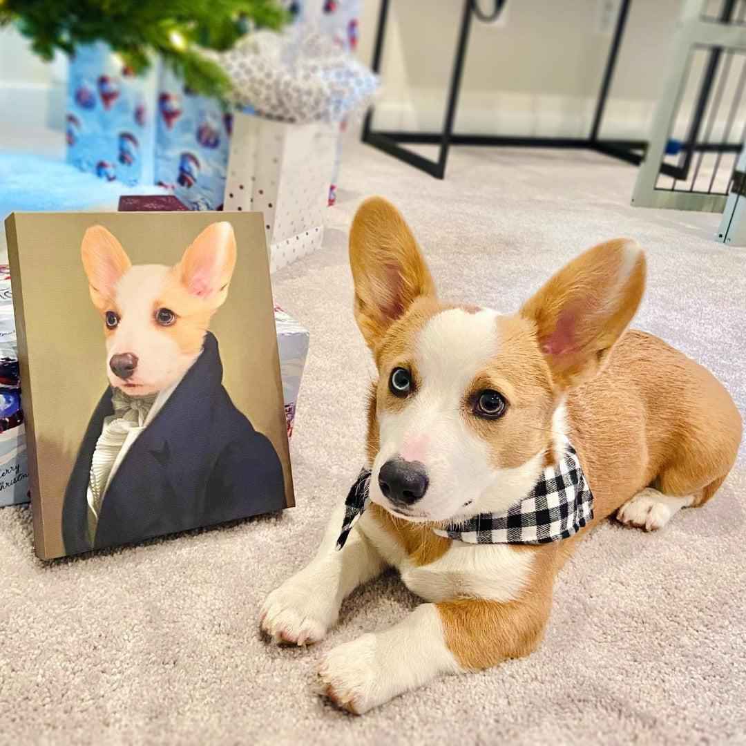 The Ambassador - Custom Pet Canvas - CustomLove