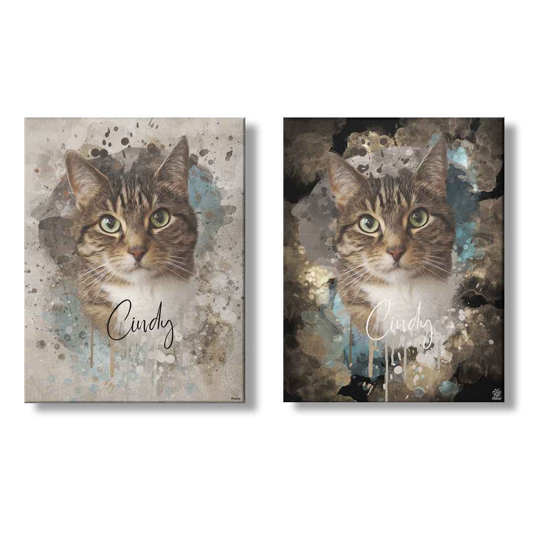 Aquarell Pawtrait - CustomLove