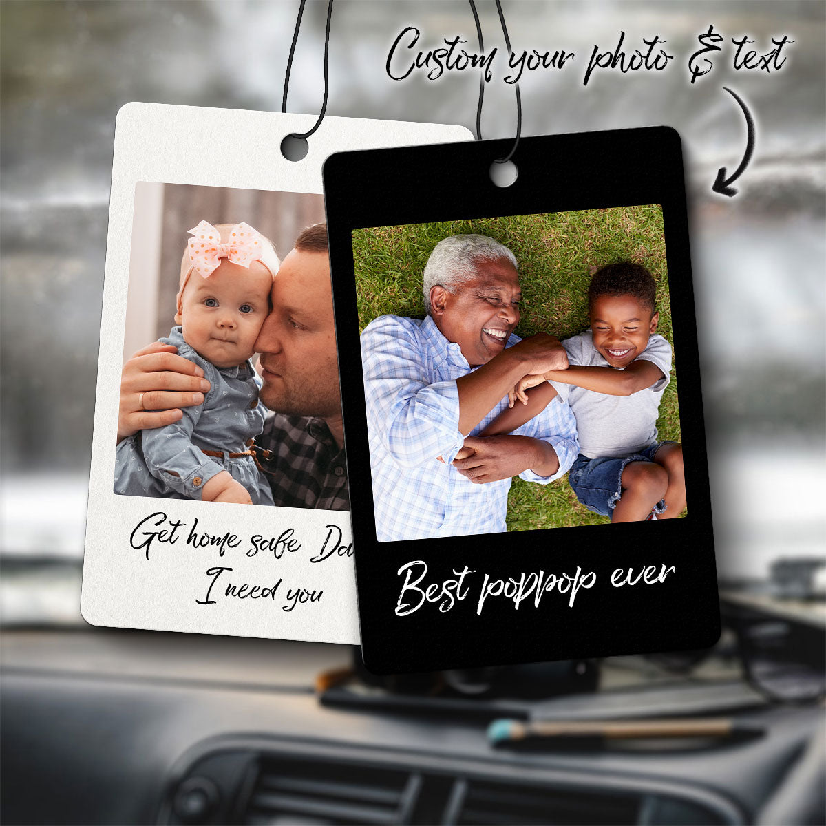 Personalized Car Air Freshener-CustomLove