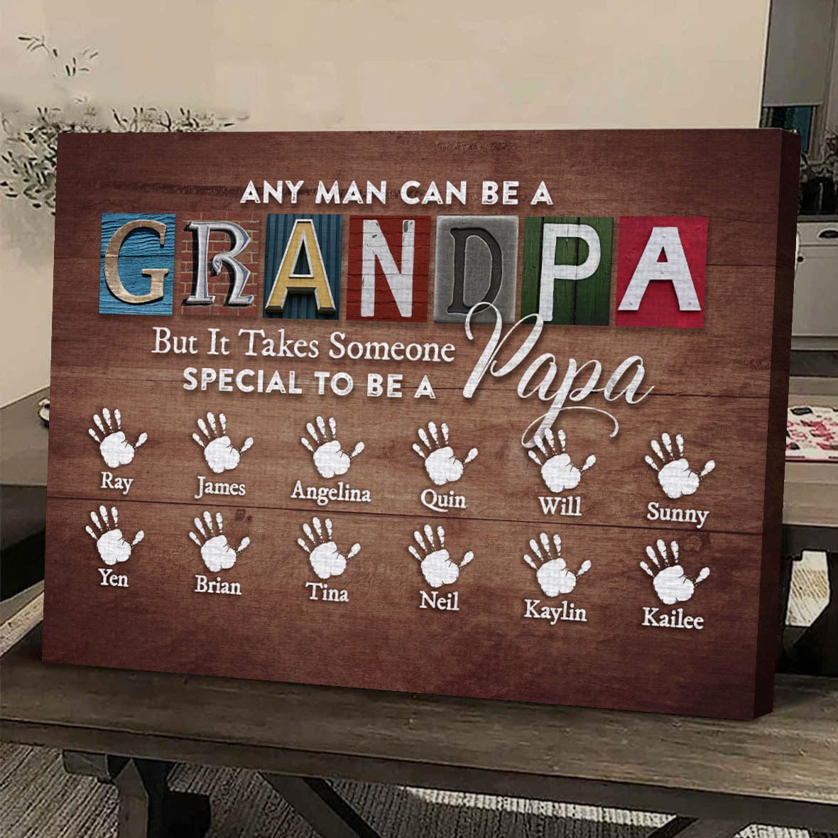 Custom Dad Canvas - Someone Special-CustomLove