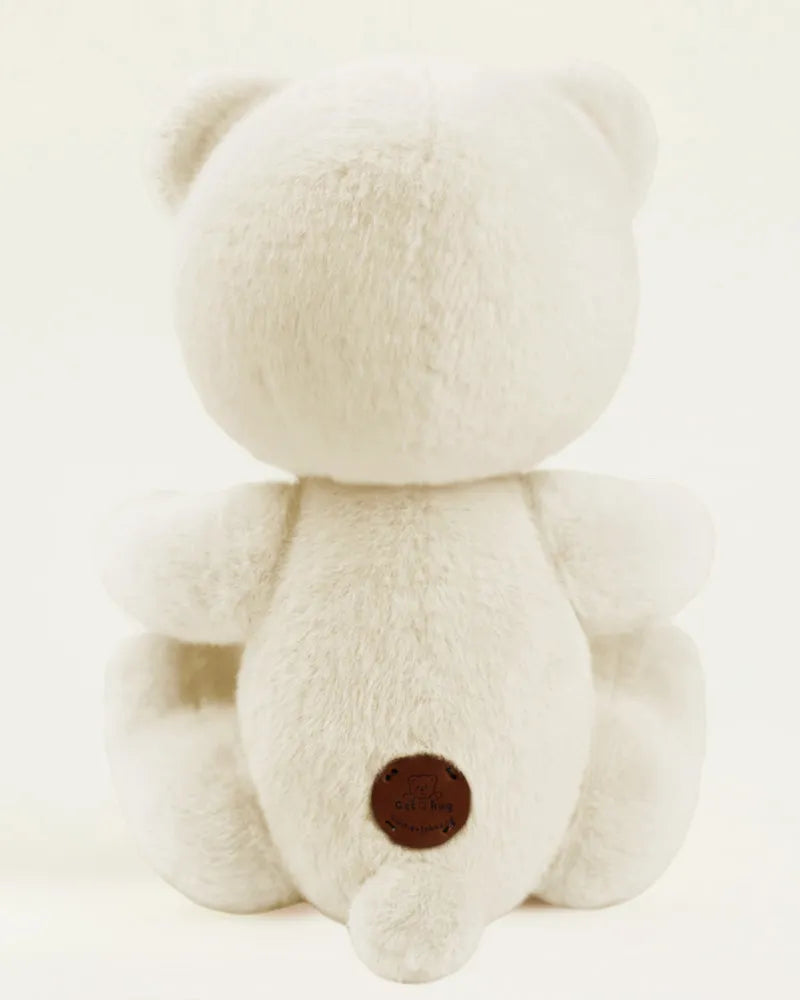 CustomLove Pink Furry Dino Bear Handmade Jointed Teddy Bear Gift-CustomLove