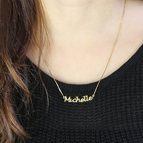 Recognizable Handwriting Name Necklace-CustomLove