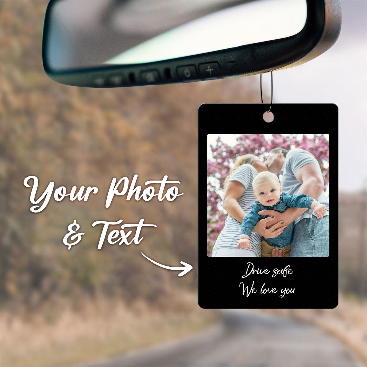 Personalized Car Air Freshener-CustomLove