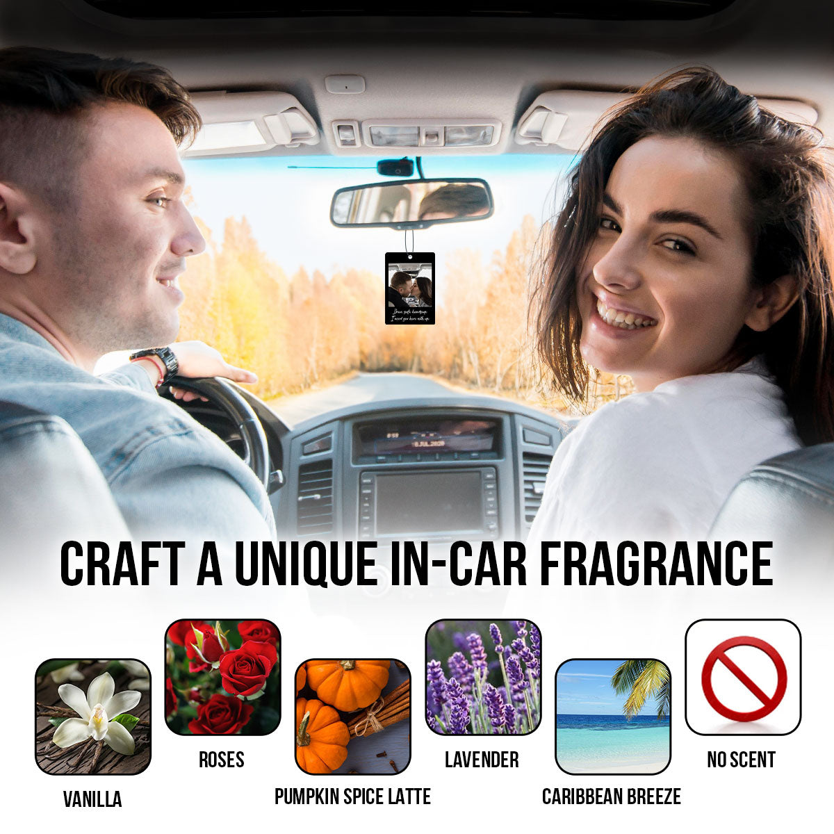 Personalized Car Air Freshener-CustomLove