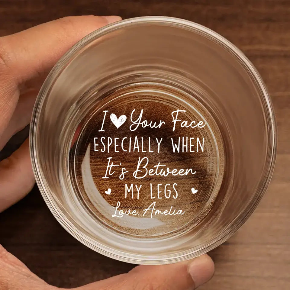 Personalized Whiskey Glass - You're The Only One I Want To Annoy For The Rest Of My Life-CustomLove