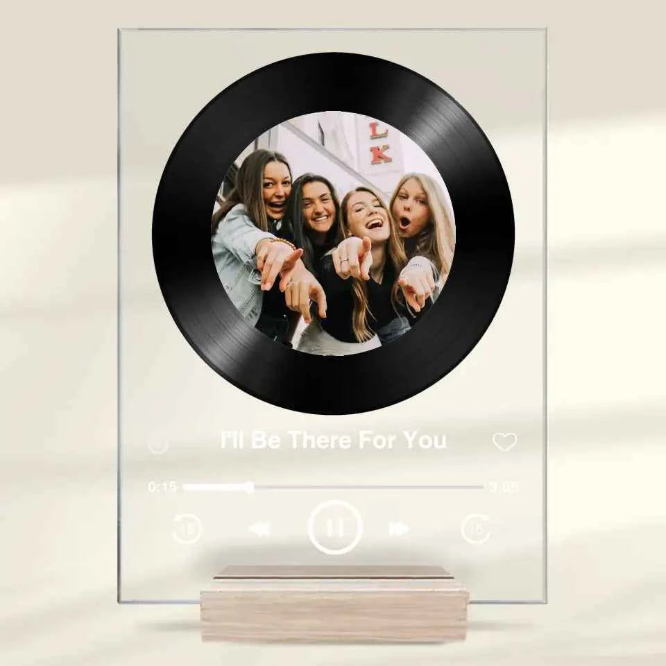Personalized Acrylic Plaque - Gift For Best Friends, BFF, Sisters - CustomLove
