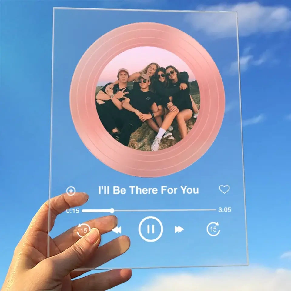 Personalized Acrylic Plaque - Gift For Best Friends, BFF, Sisters-CustomLove