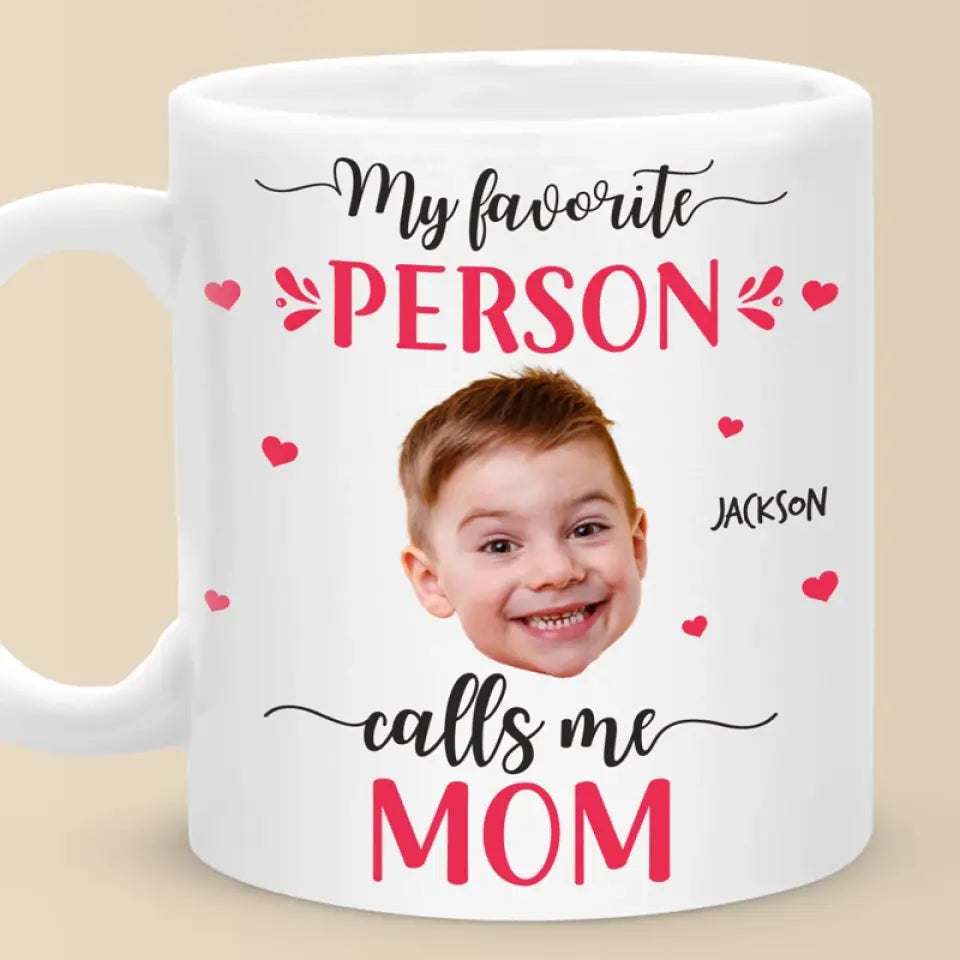 Personalized Custom Mug - You Are My Favorite One-CustomLove