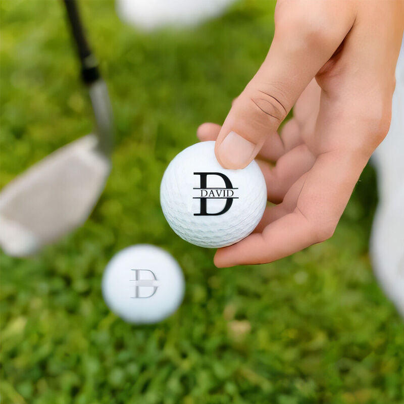 Custom Name Golf Ball Stamp Color Ink Ball Stamp Accessories Gift for Golfer-CustomLove