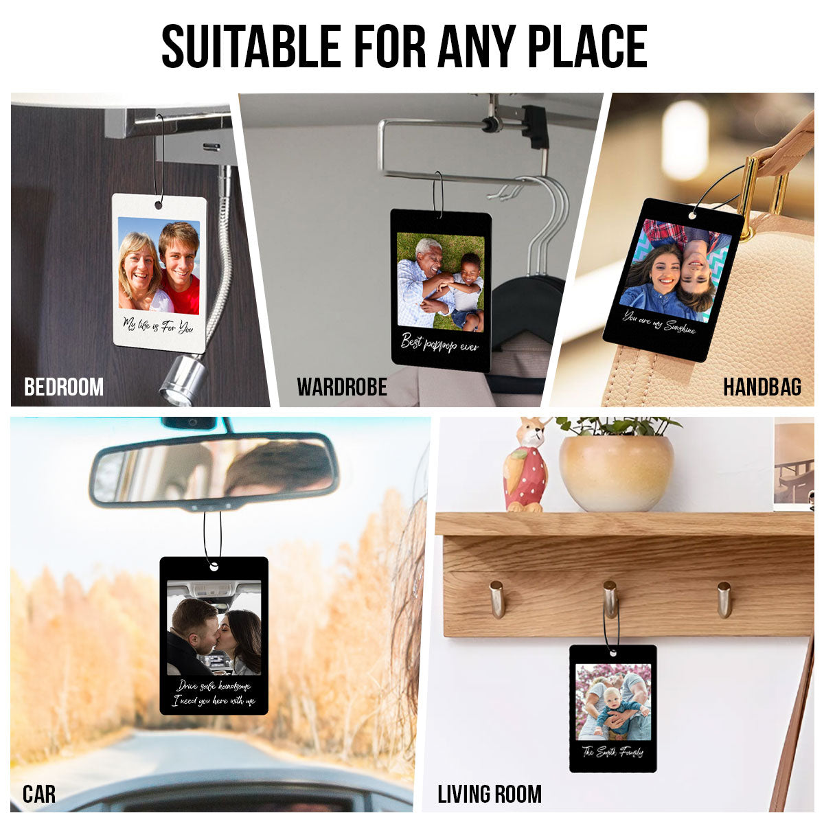 Personalized Car Air Freshener-CustomLove