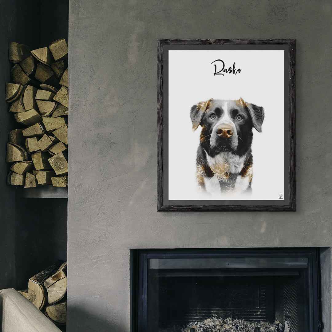 Gold Pawtrait - CustomLove