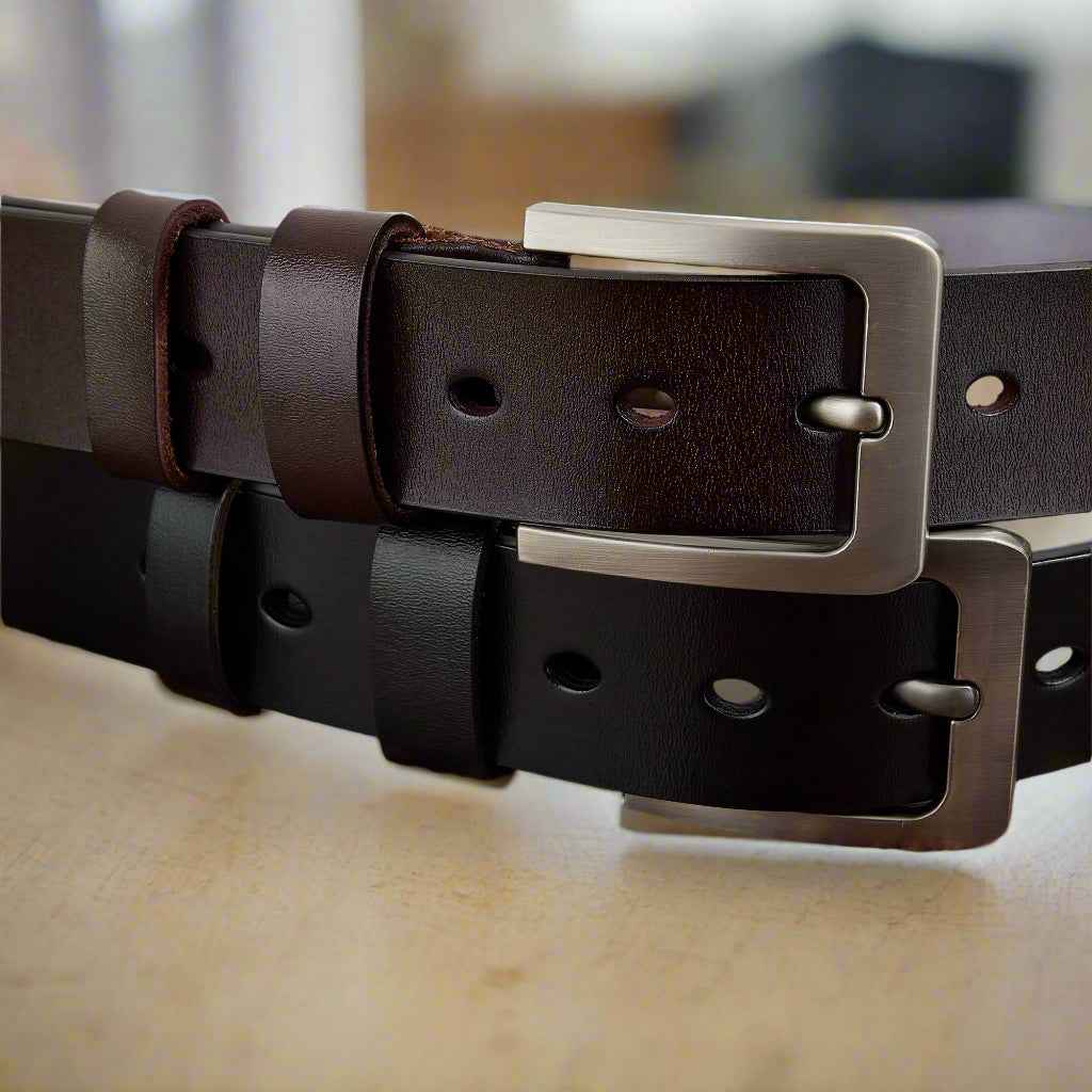 Personalized Engraved Leather Belt for Men - Funny & Romantic Gift - CustomLove