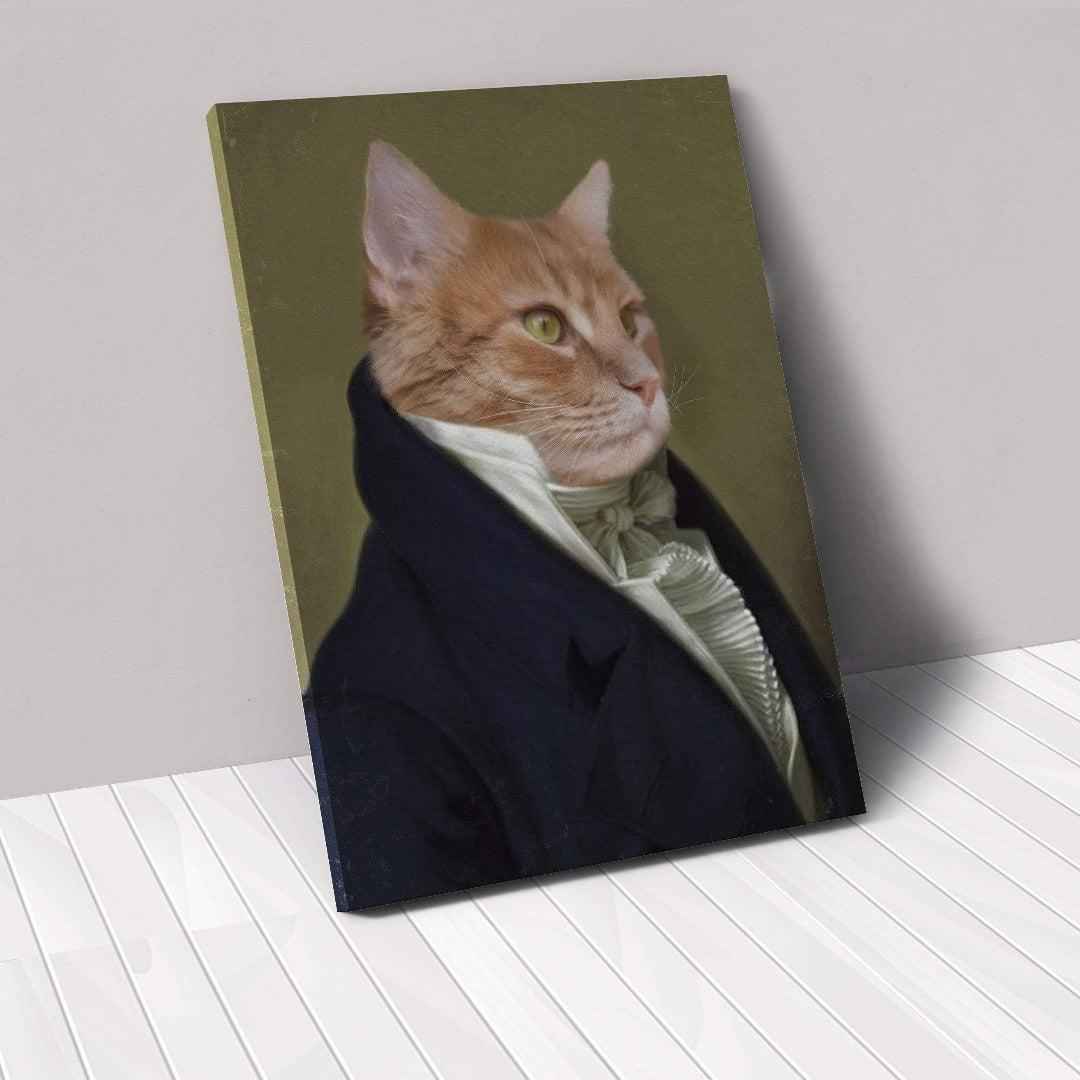 The Ambassador - Custom Pet Canvas - CustomLove