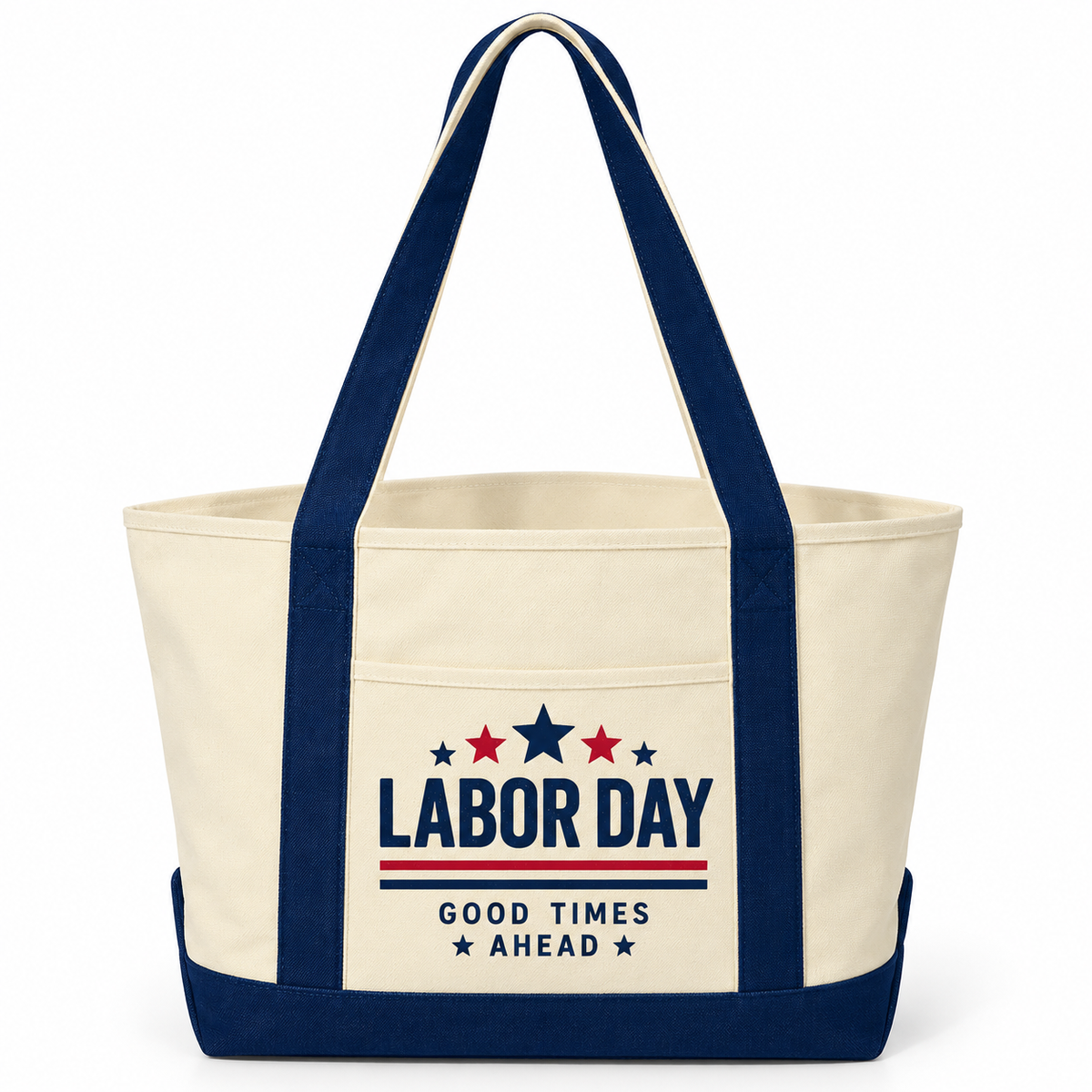 Good Times Ahead™ Labor Day Canvas Tote