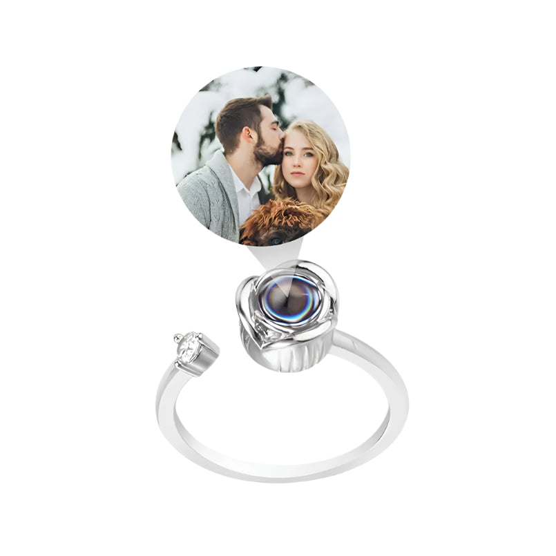 Custom Image Engraved Ring – Timeless Memory Keepsake