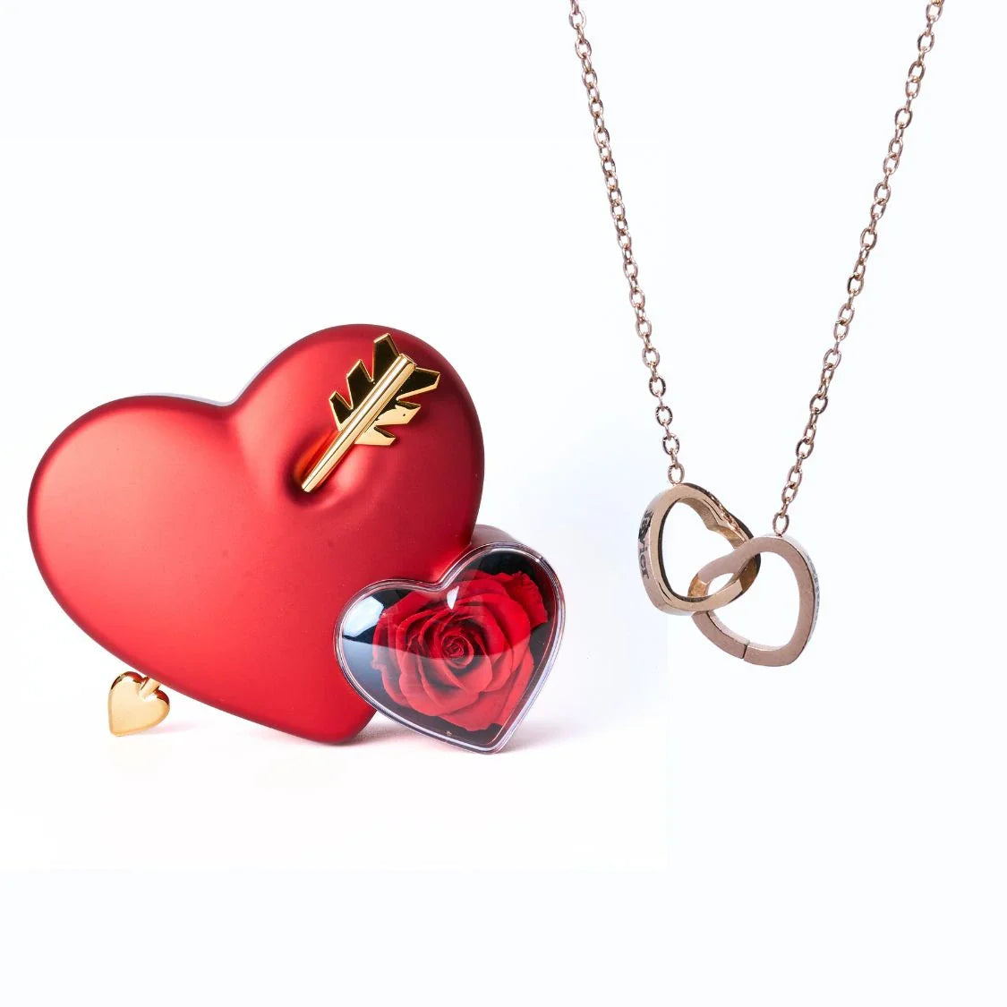 Personalized Necklace & Eternal Love Box-CustomLove