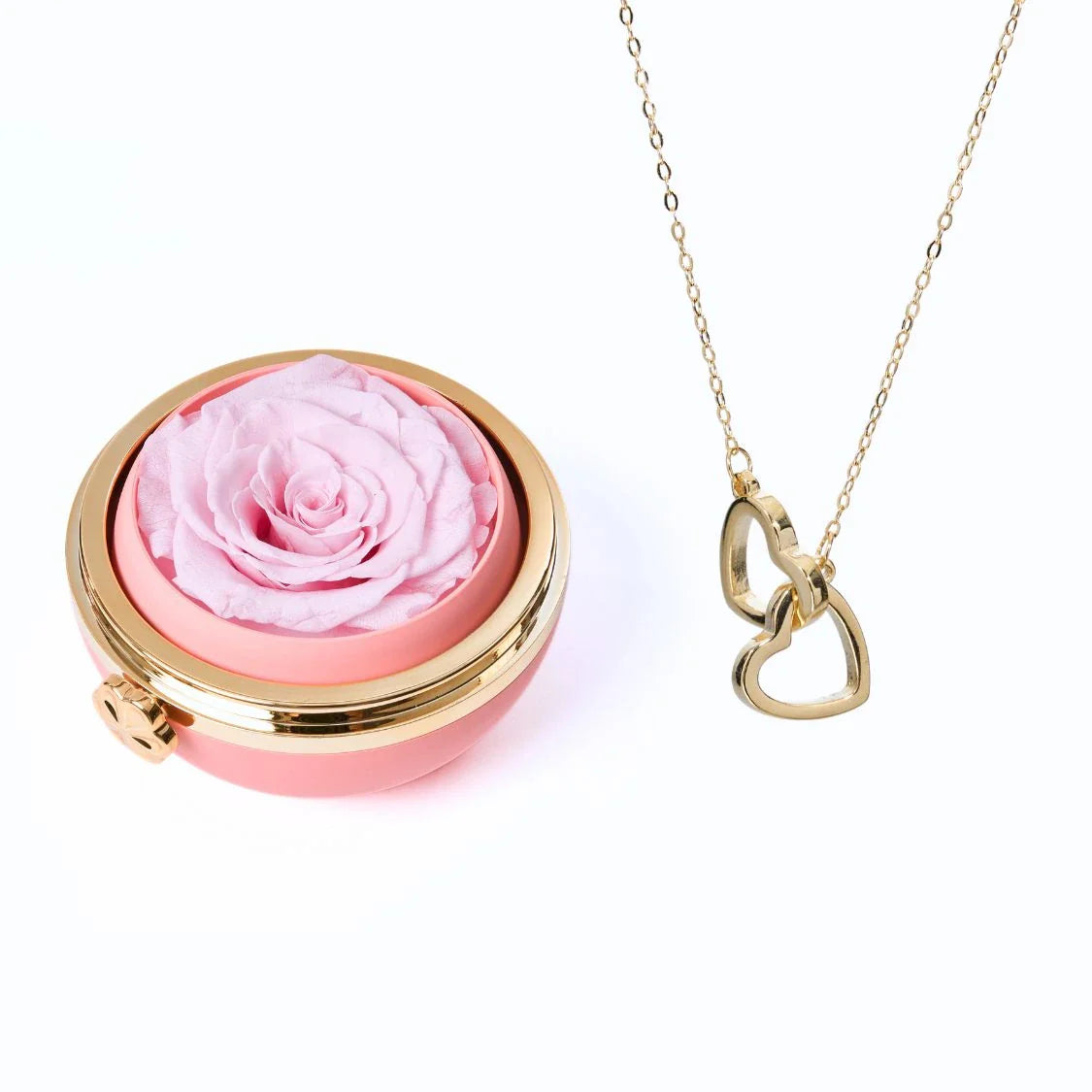 Eternal_Passion_Intertwined_Silver_Necklace_-_Pink_Gold_Silver