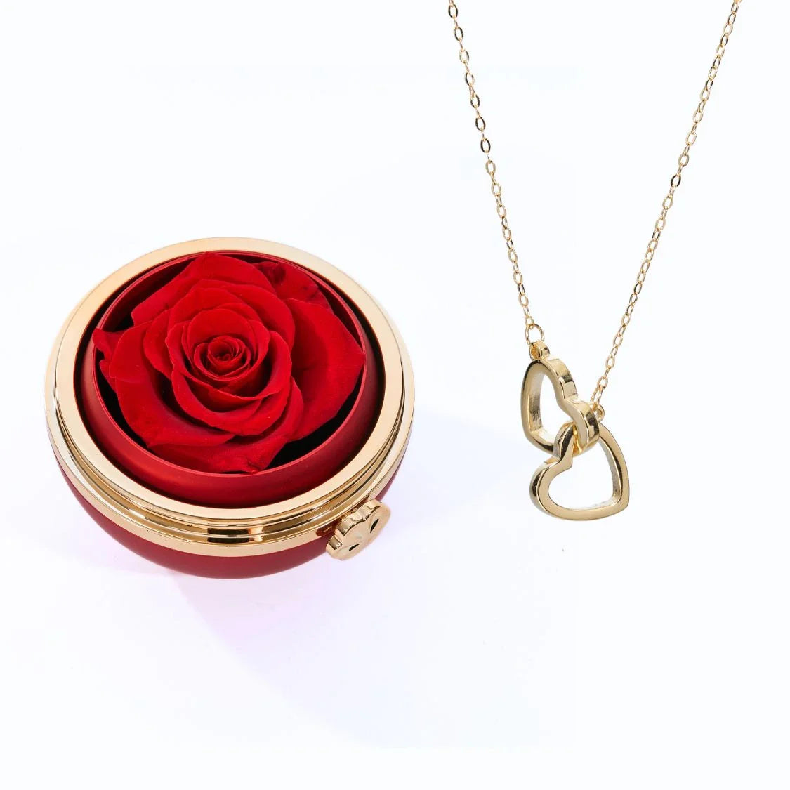 Eternal_Passion_Intertwined_Silver_Necklace_-_Red_Gold_Silver