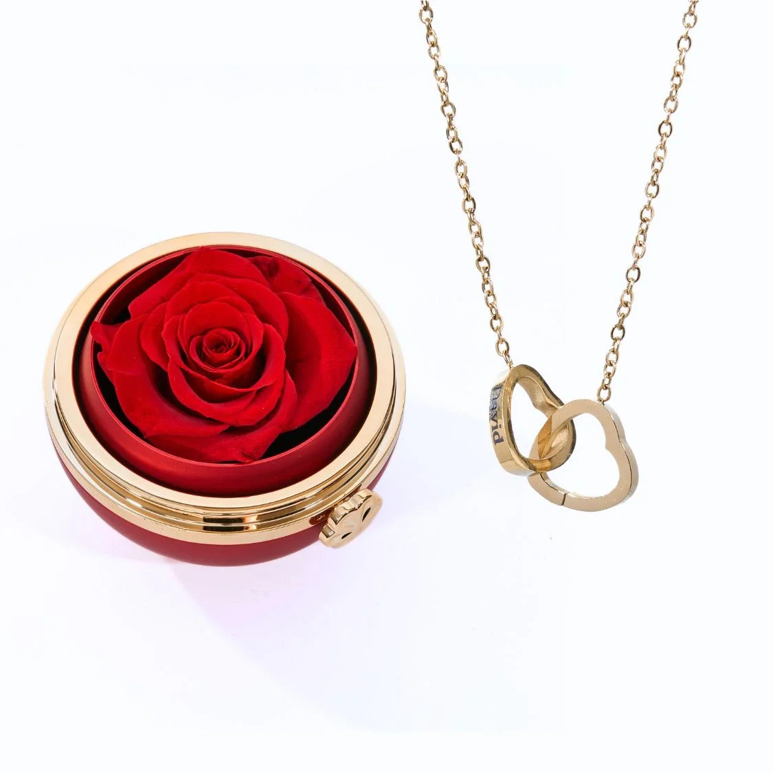 Eternal_Passion_Intertwined_Stainless_Steel_Necklace_-_Red_Gold_Stainless_Steel