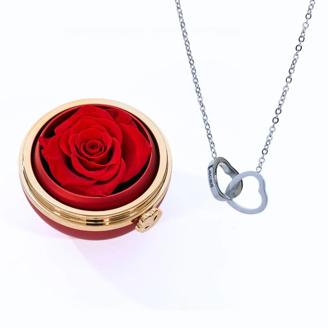 Eternal_Passion_Intertwined_Stainless_Steel_Necklace_-_Red_Silver_Stainless_Steel