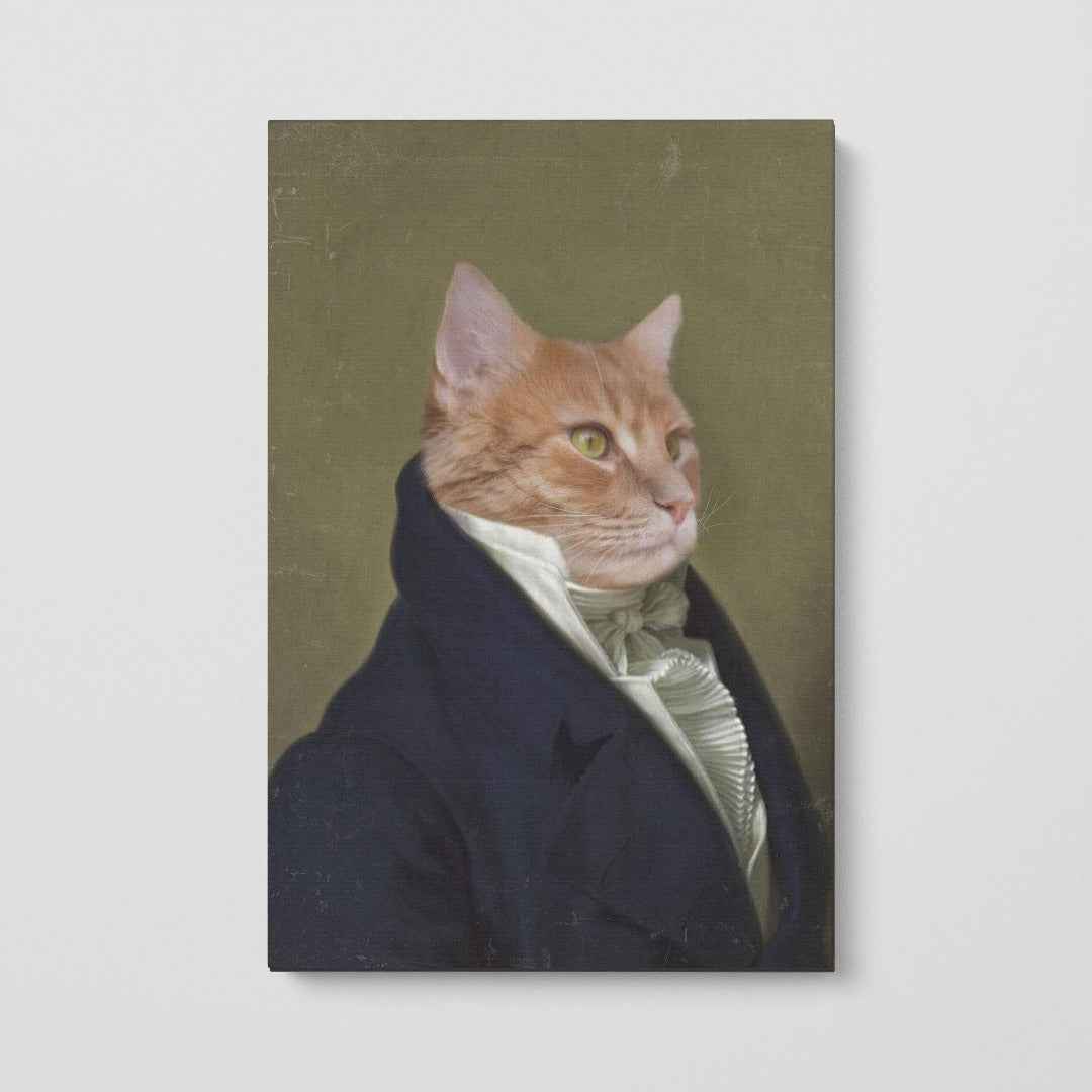 The Ambassador - Custom Pet Canvas - CustomLove