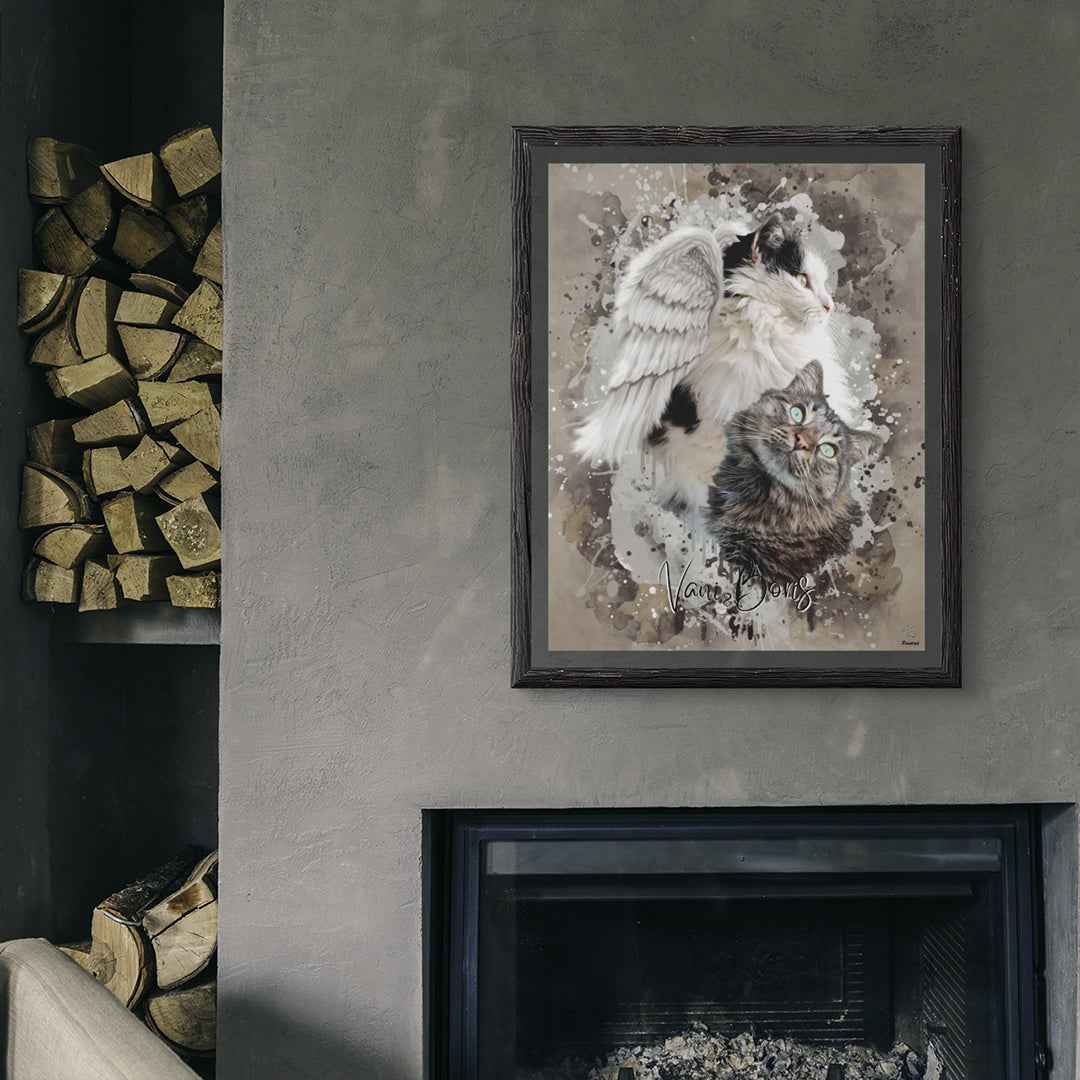 Aquarell Pawtrait - CustomLove