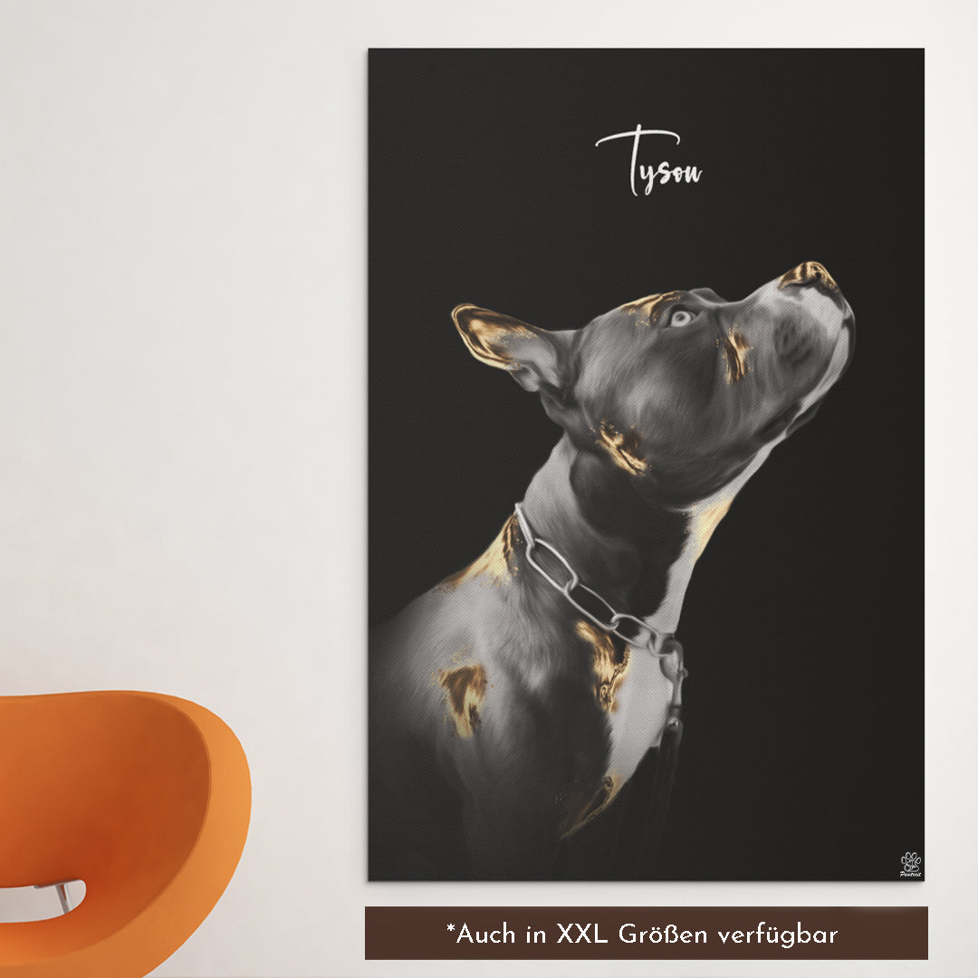 Gold Pawtrait-CustomLove