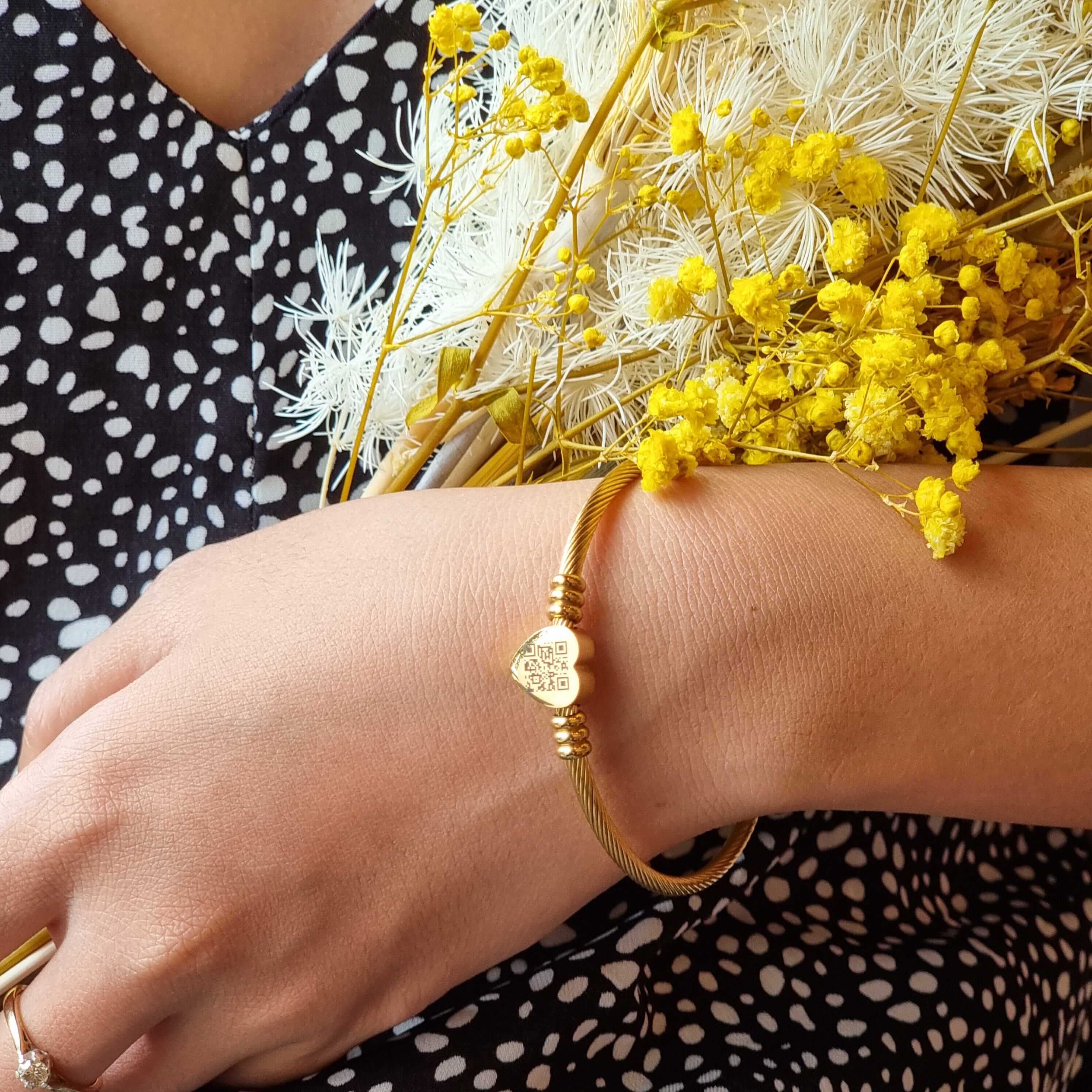 Personalized Scannable QR Love Code-CustomLove