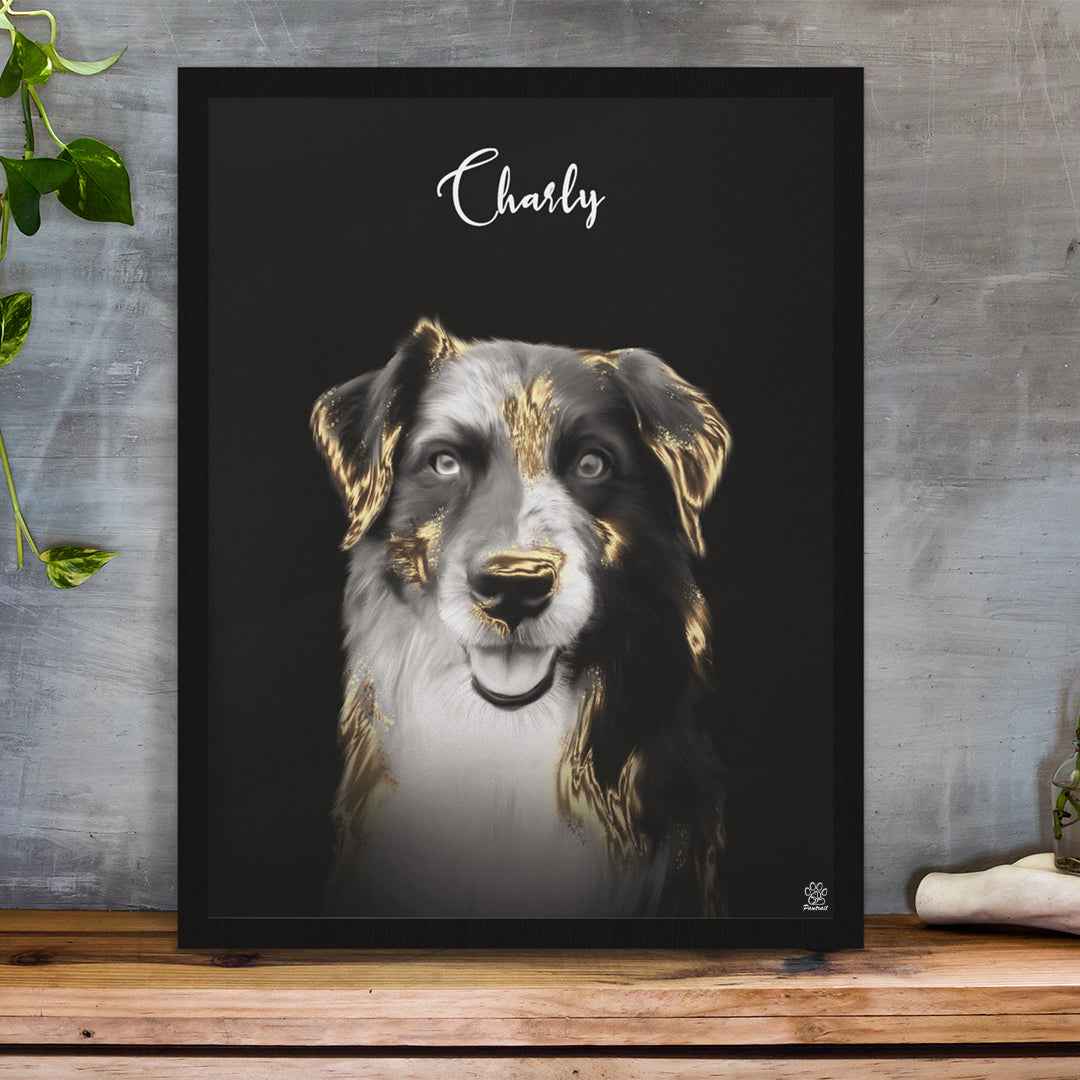 Gold Pawtrait - CustomLove