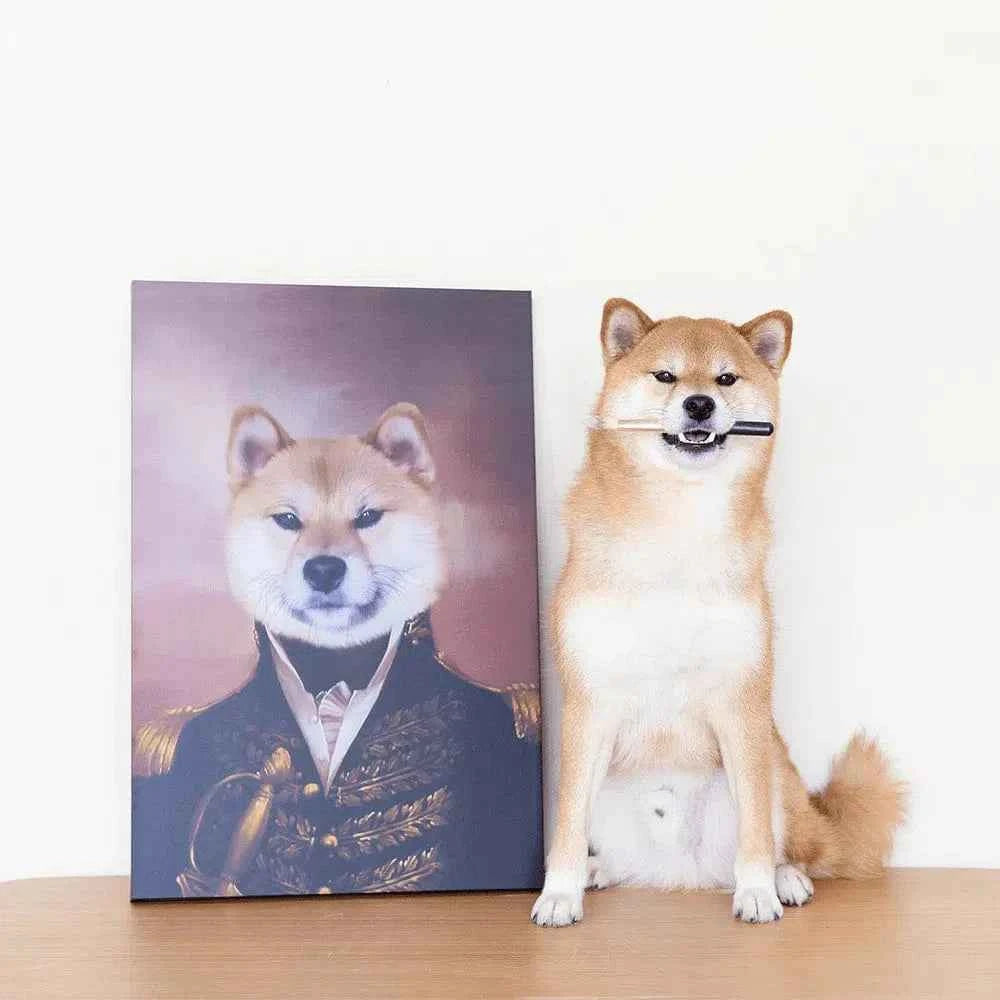The General - Custom Pet Canvas - CustomLove