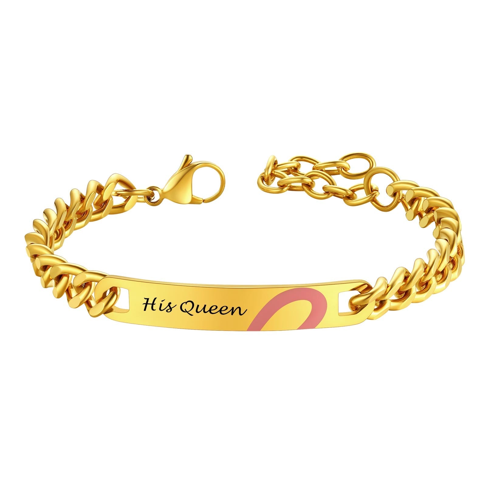 Personalized-Engraving-Bracelet-Gold-Plated