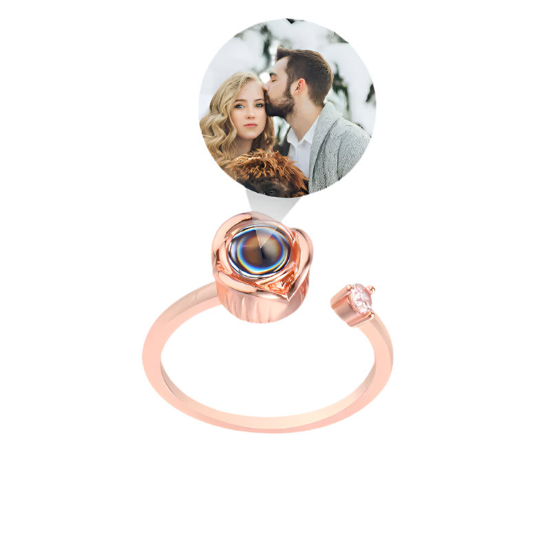 Personalized Photo Ring – Unique Gift for Him & Her