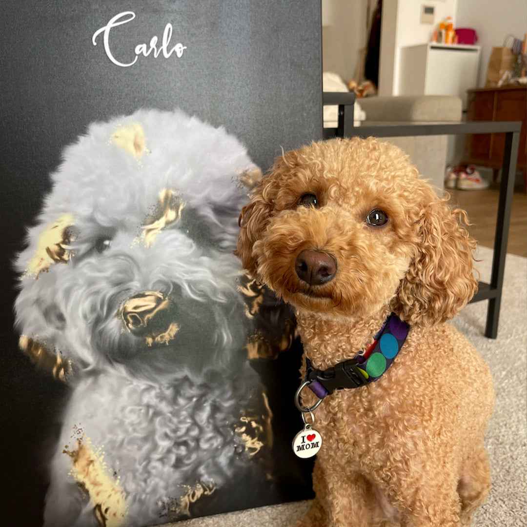 Gold Pawtrait - CustomLove