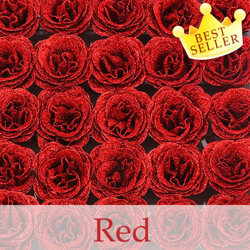 24 Roses Glitter Bouquet - Romance Essentials Bundle Deal