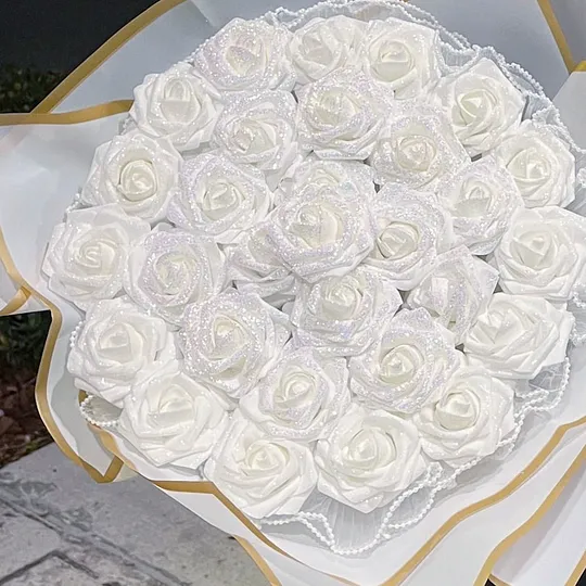 Glitter Rose Bouquet-CustomLove