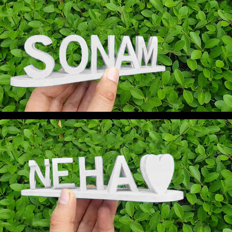 Custom 3D Dual Name Illusion Love-CustomLove