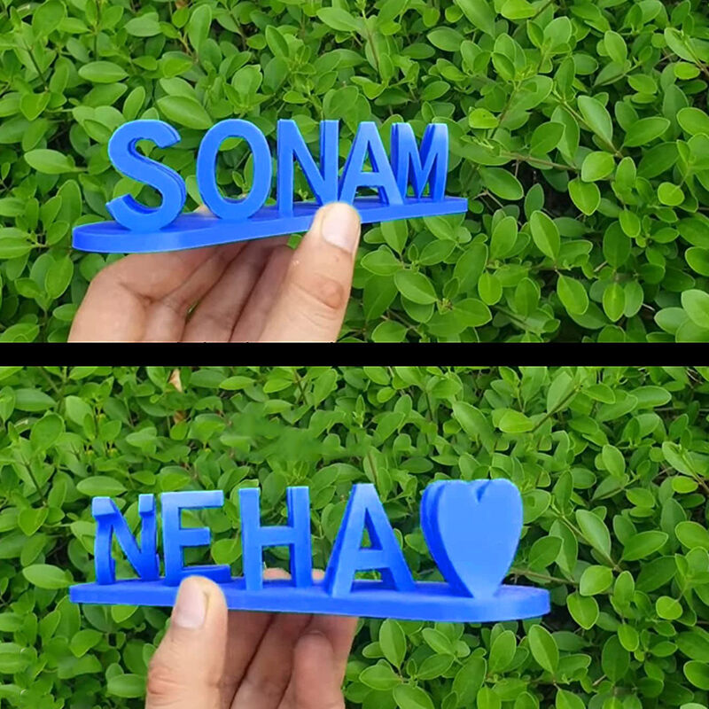 Custom 3D Dual Name Illusion Love-CustomLove