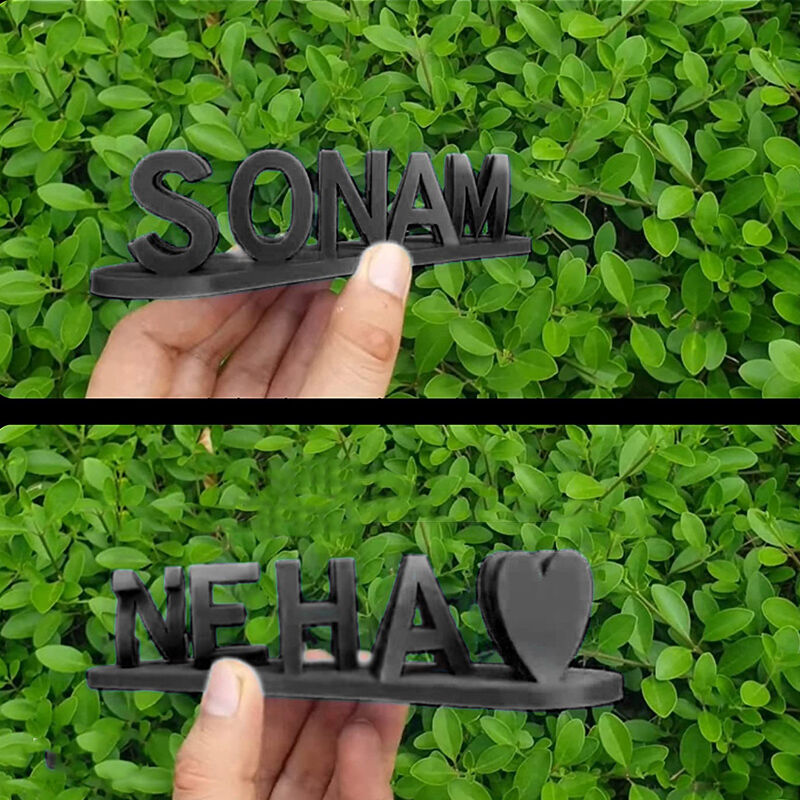 Custom 3D Dual Name Illusion Love-CustomLove