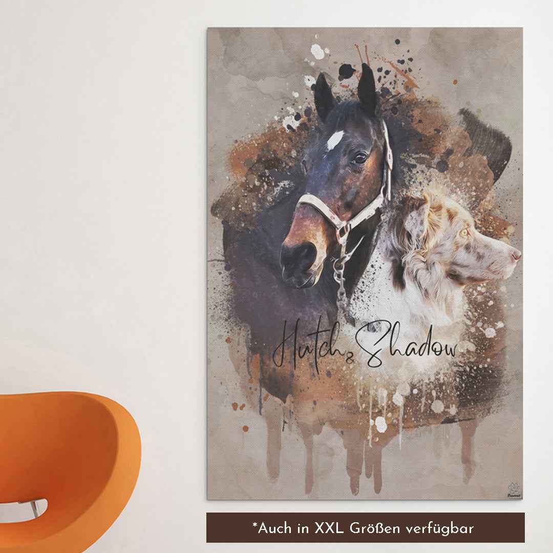 Aquarell Pawtrait - CustomLove