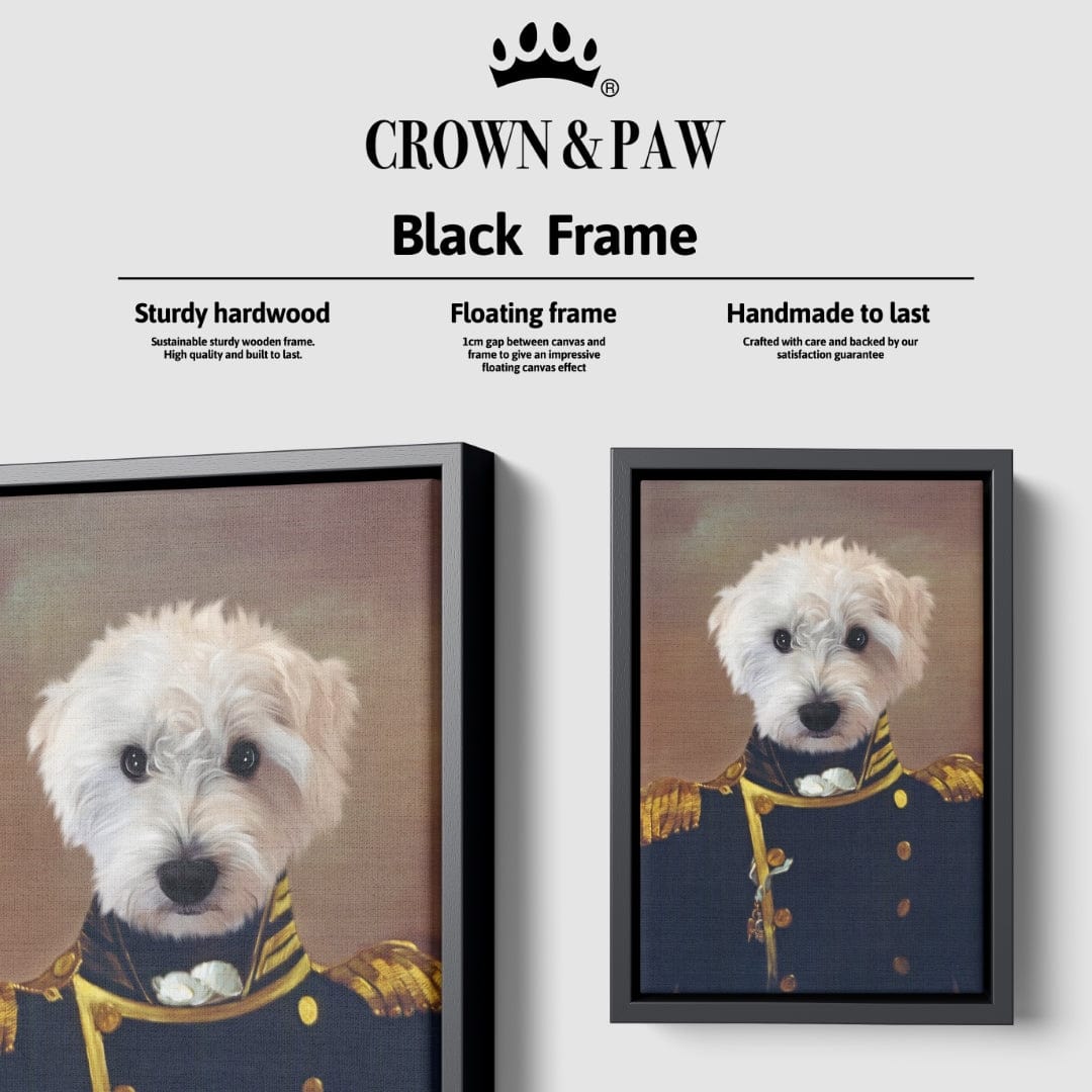 The Admiral - Custom Pet Canvas-CustomLove