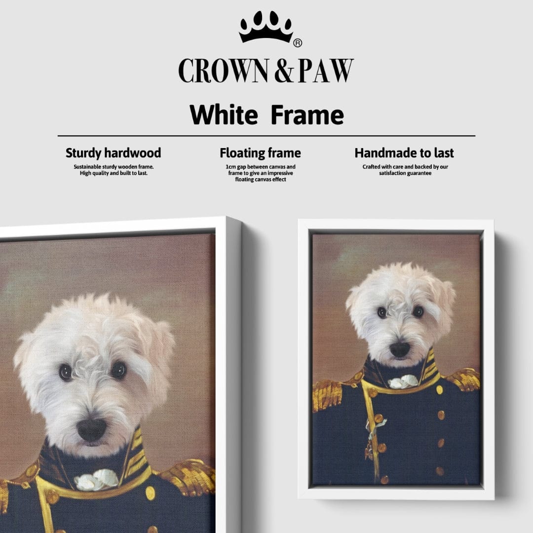 The Admiral - Custom Pet Canvas-CustomLove
