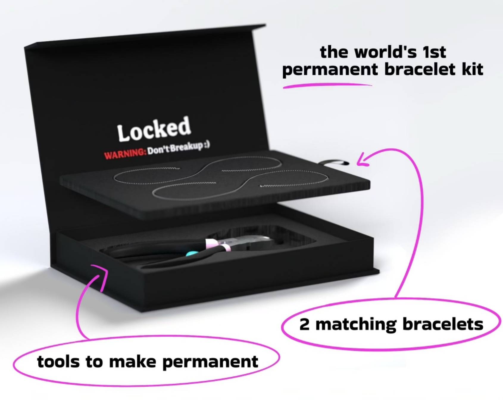 CustomLove Permanent Bracelet Kit-CustomLove
